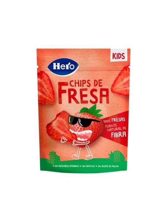 Hero Kids Chips de Fresa 12 gr