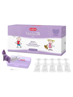 Nebianax 3% Kit 20 viales y Nebulizador Spray-Sol