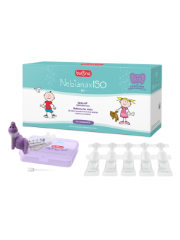 Nebianax ISO Kit 20 20 viales y Nebulizador Spray-Sol
