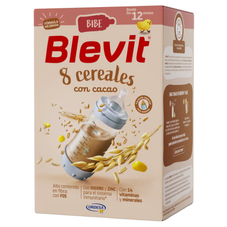 Blevit Bibe 8 Cereales con Cacao 500 gr