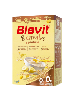 Blevit Optimum 8 Cereales y Plátano 250 gr