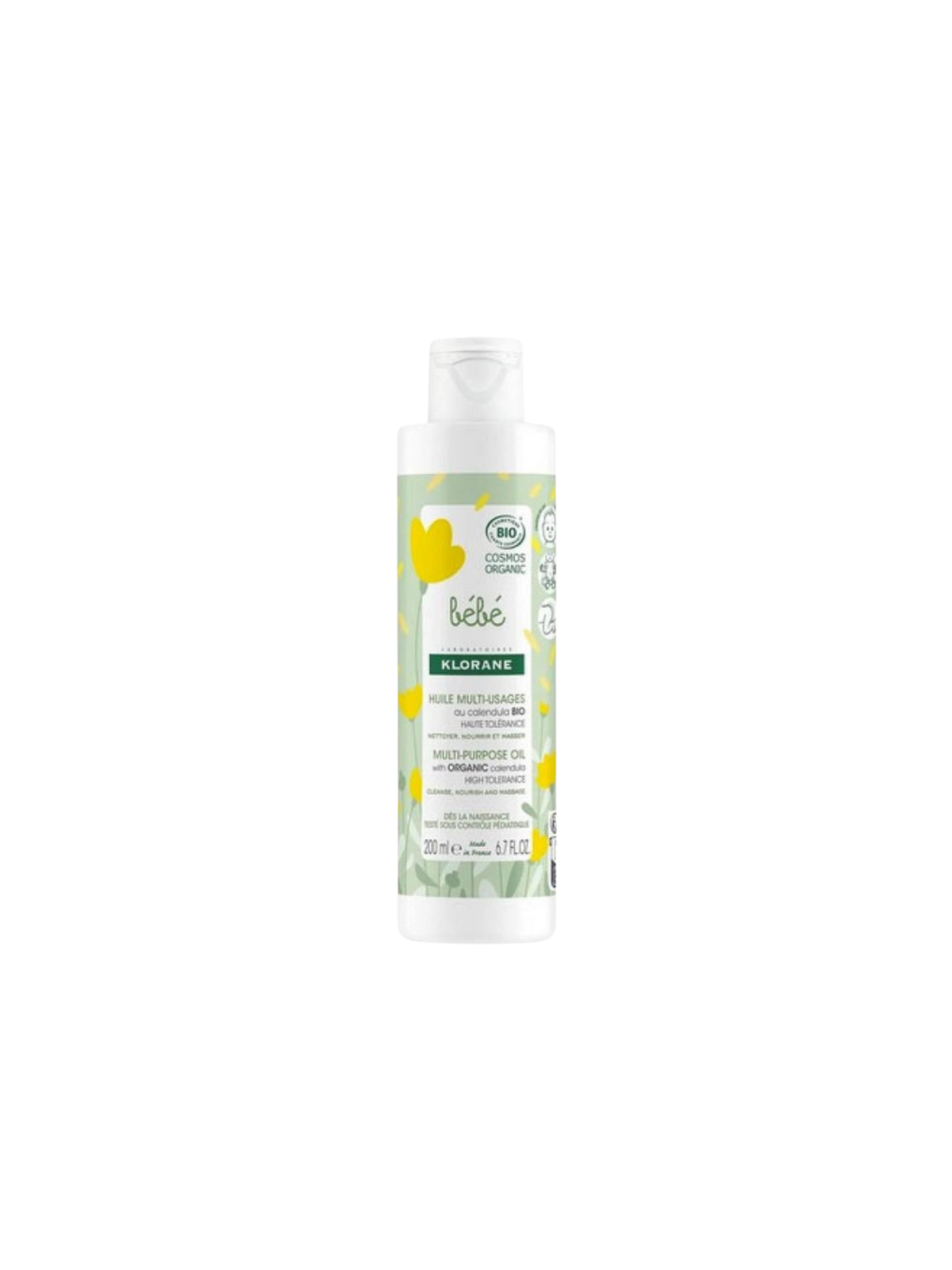 Klorane Bebé Aceite Multiusos a la Caléndula Bio 200 ml