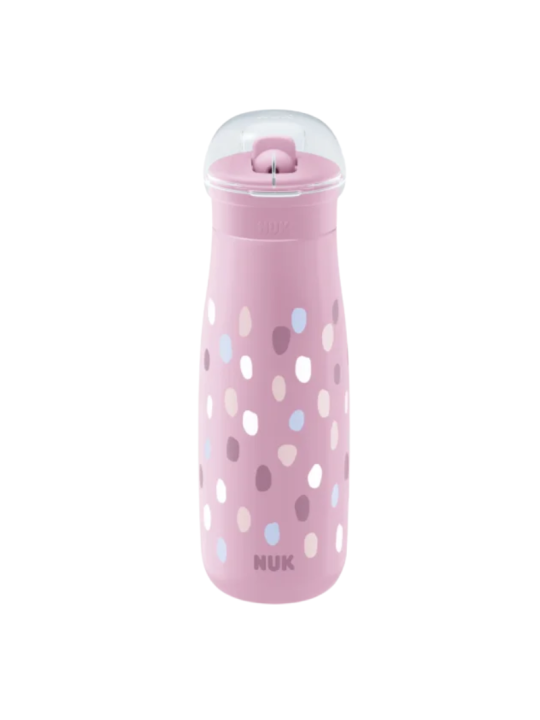 Nuk vaso mini-me flip +12 meses 1 unidad 450 ml color rosa