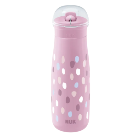 Nuk vaso mini-me flip +12 meses 1 unidad 450 ml color rosa