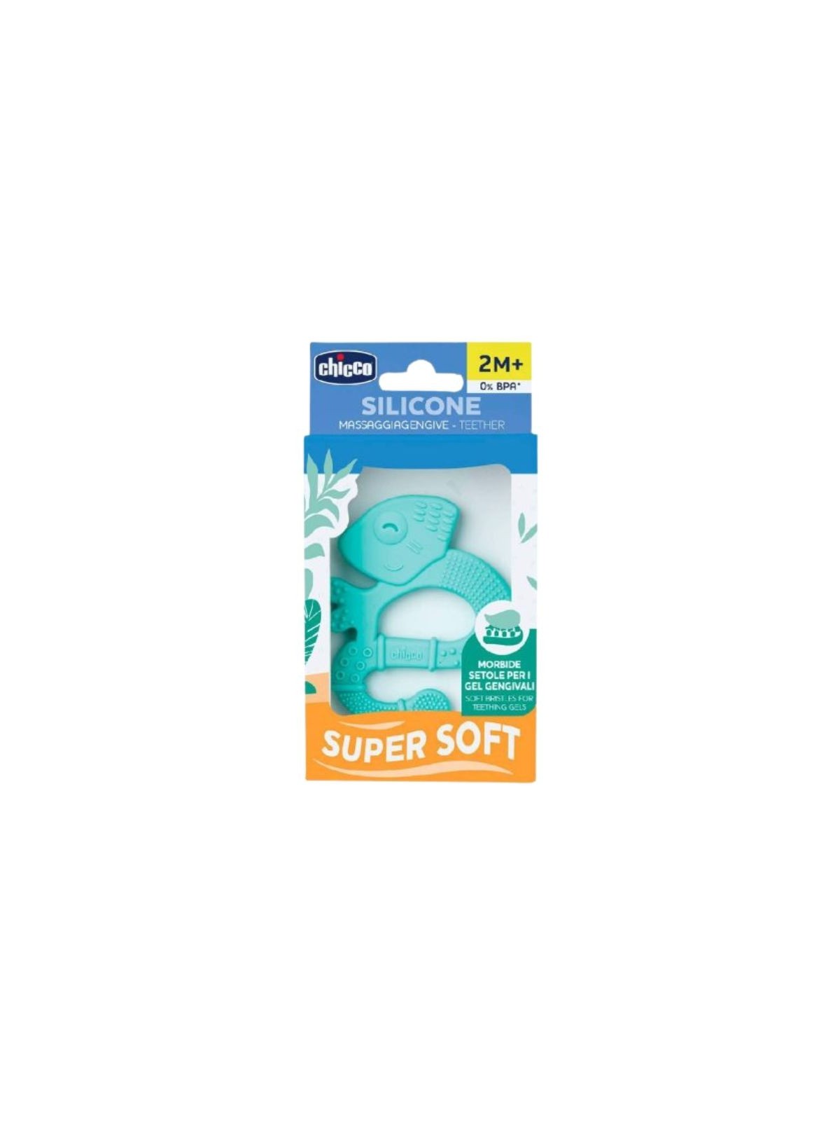 Chicco mordedor supersoft 1 unidad iguana
