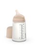 Suavinex biberón anticólico T silicona + 3 meses 1 envase 270ml talla M color claro 02