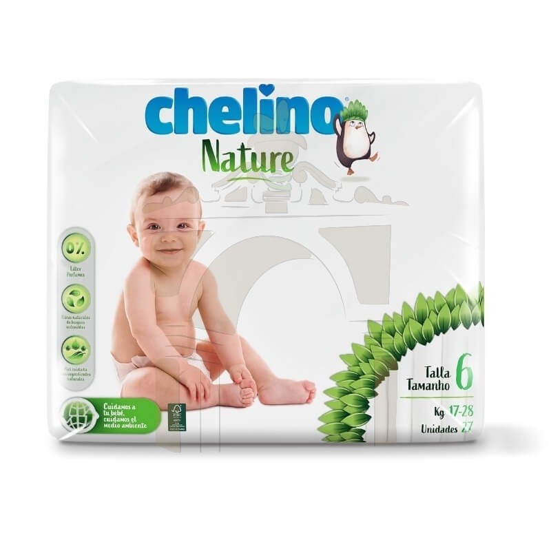 Pañal infantil - chelino nature (talla 2 28 unidades)