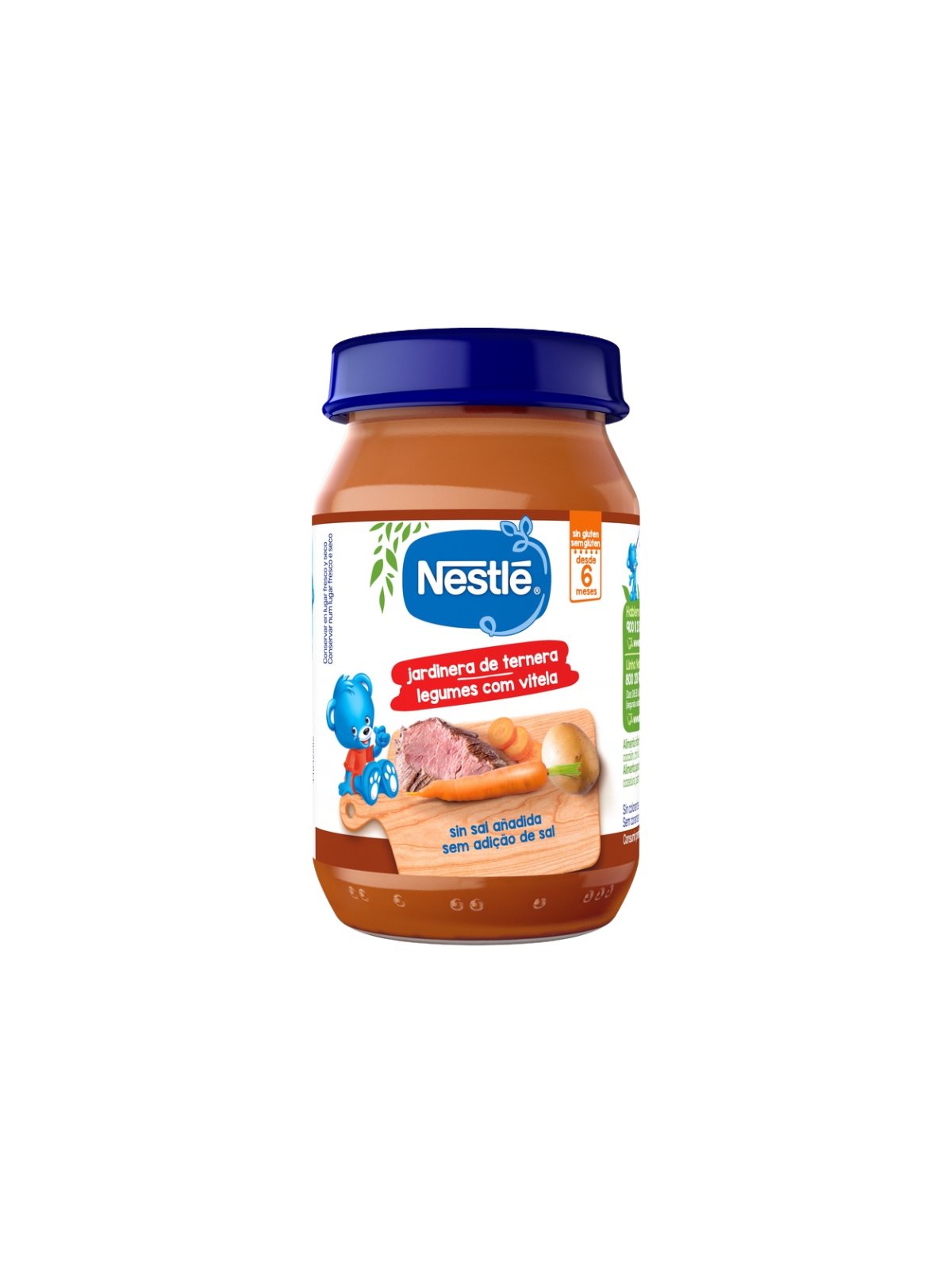 NESTLE JARDINERA DE TERNERA 1 TARRO 190 G