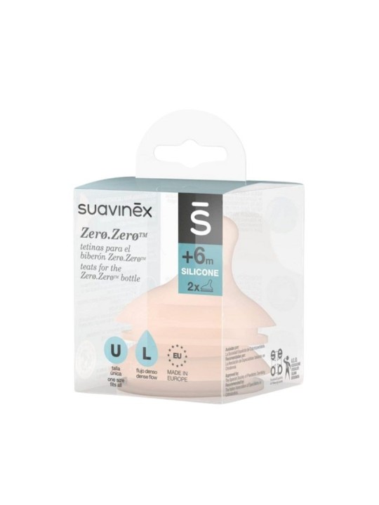 Suavinex tetina anticólico flujo L 2 UD fair