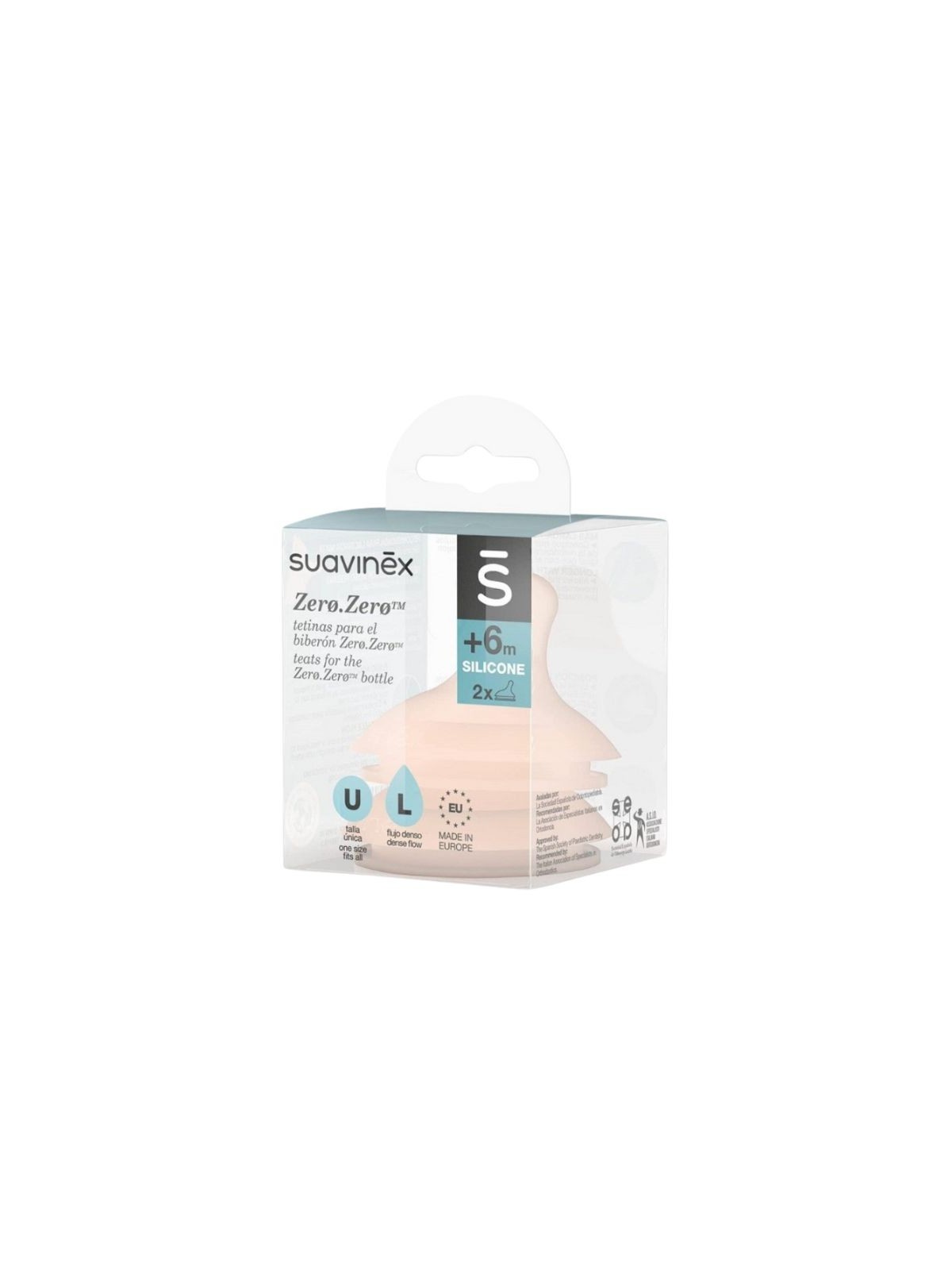 Suavinex tetina anticólico flujo L 2 UD fair