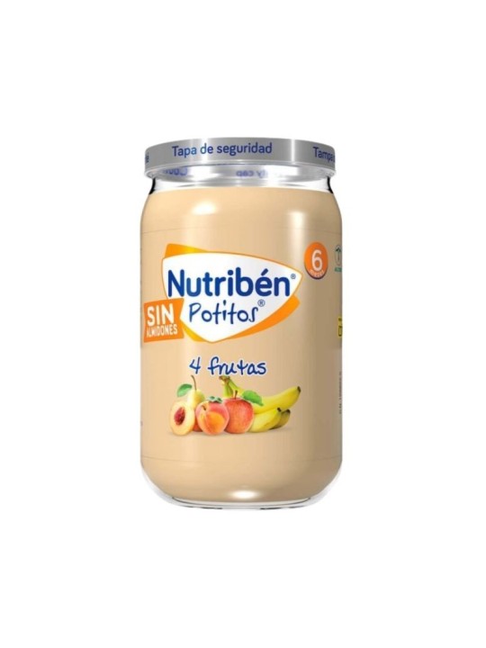 NUTRIBEN POTITOS 4 FRUTAS 1 ENVASE 235 G