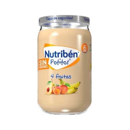 NUTRIBEN POTITOS 4 FRUTAS 1 ENVASE 235 G