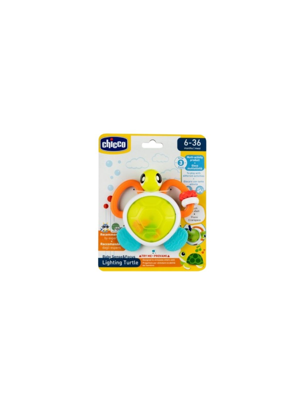 Chicco lighting turtle 6-36 meses