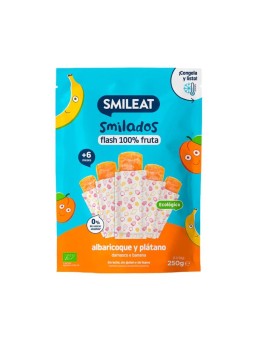 Smileat smilados albaricoque y plátano 250g