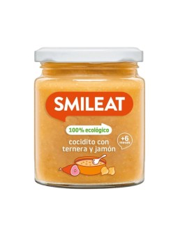 Smileat tarrito de cocido con ternera y jamón