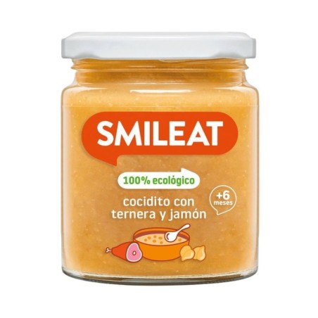 Smileat tarrito de cocido con ternera y jamón