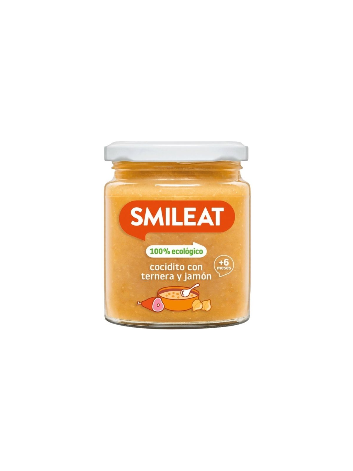 Smileat tarrito de cocido con ternera y jamón