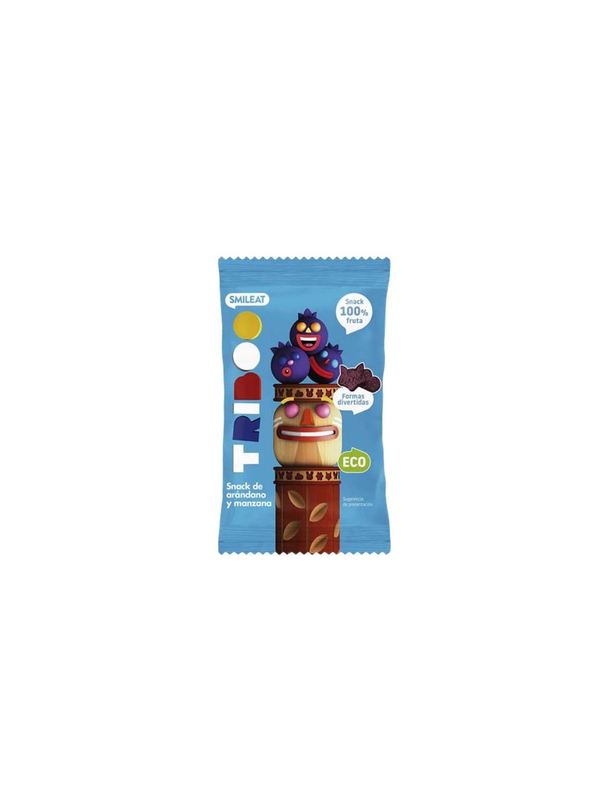Smileat gominolas arándano y manzana 25g