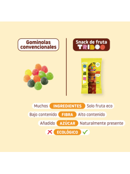 Smileat gominolas arándano y manzana 25g