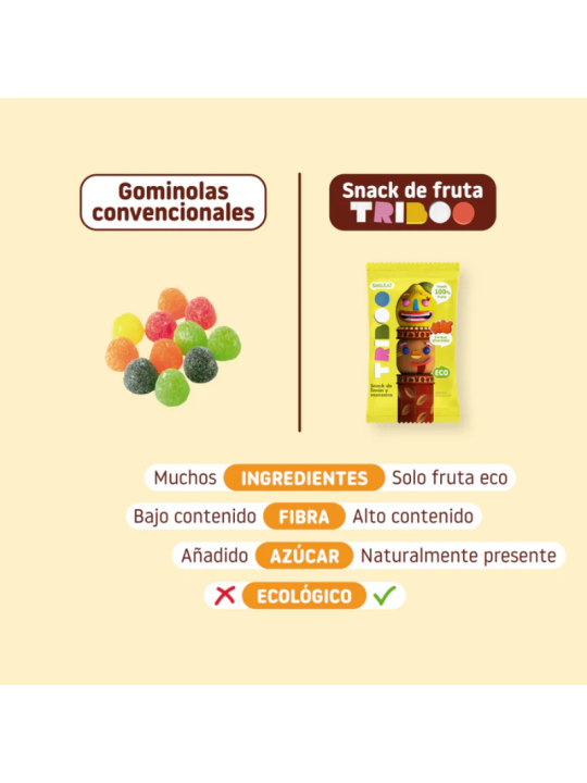 Smileat gominolas arándano y manzana 25g