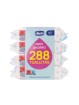 Chicco toallitas húmedas 4 envases 72 toallitas