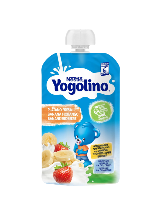 Nestlé yogolino plátano-fresa 1 bolsa 100g