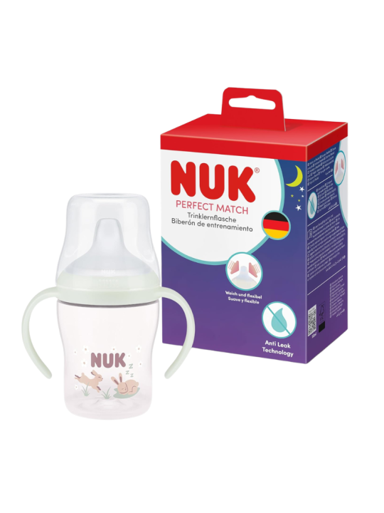 NUK perfect match biberón de entrenamiento night 6m+