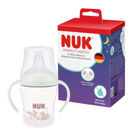 NUK perfect match biberón de entrenamiento night 6m+
