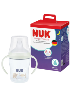 NUK perfect match biberón de entrenamiento night 6m+