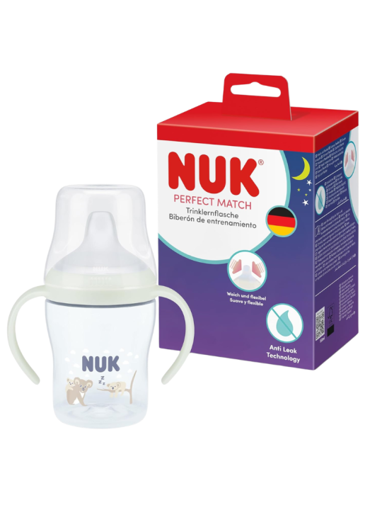 NUK perfect match biberón de entrenamiento night 6m+