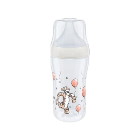 NUK biberón perfect match flujo M 3m+ 260ml WTP Tiger