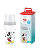 NUK biberón perfect match flujo M 260ml Mickey color gris