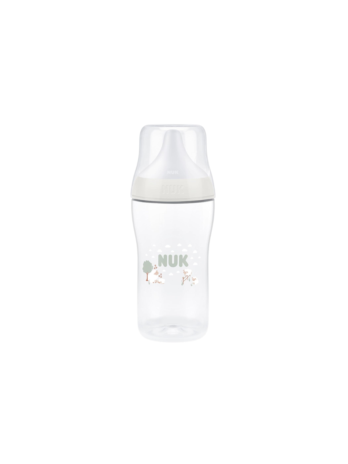 NUK biberón perfect match flujo M 260ml ovejitas