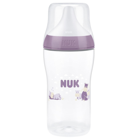 NUK biberón PP silicona perfect match flujo M 260ml hipo