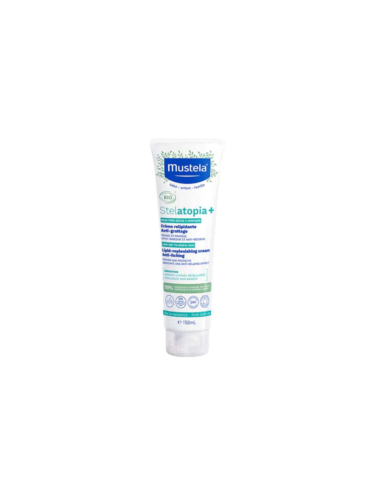 Mustela stelatopia + crema relipidizante 1 envase 150ml