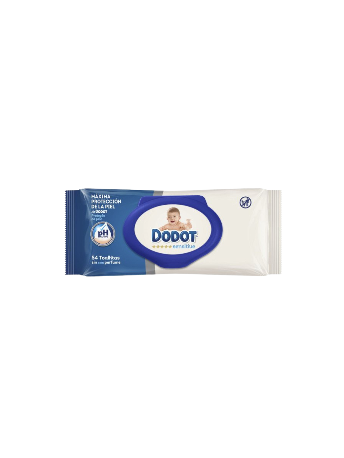 Dodot toallitas sensitive rec. 54 ud