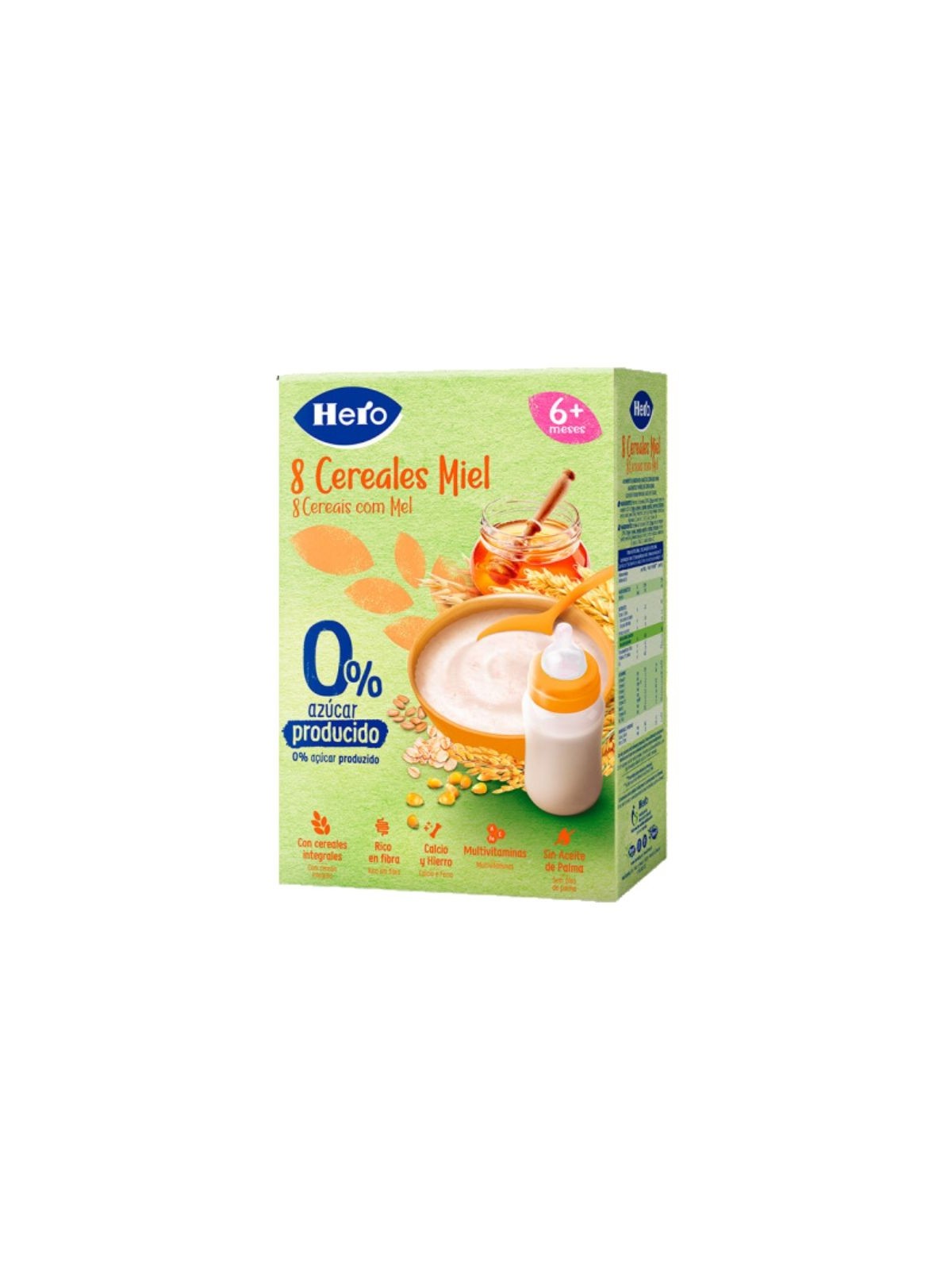 Hero 8 cereales miel -  1 bolsa 340g