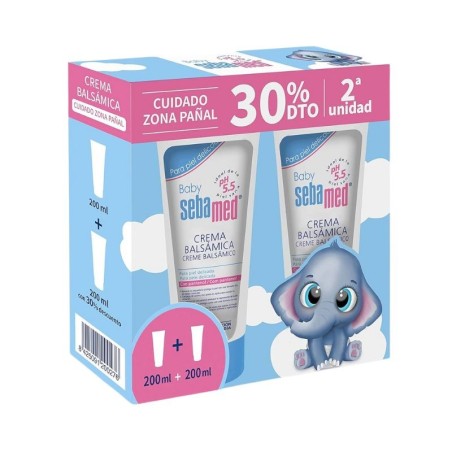 Sebamed Baby Crema Balsámica 200ml Duplo 2º 30%