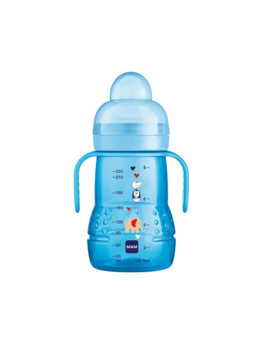 MAM trainer + boquilla silicona +4m azul 220ml