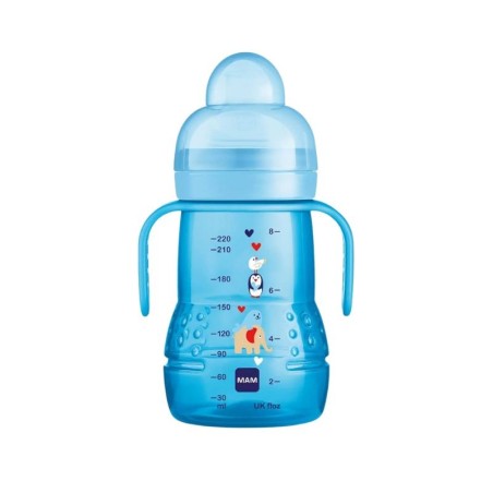MAM trainer + boquilla silicona +4m azul 220ml