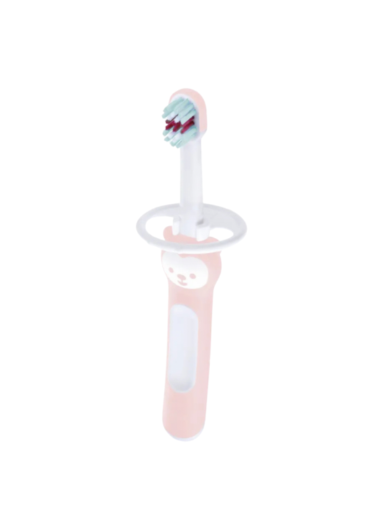 MAM cepillo dental infantil baby´s brush  6+M 1 unidad color rosa