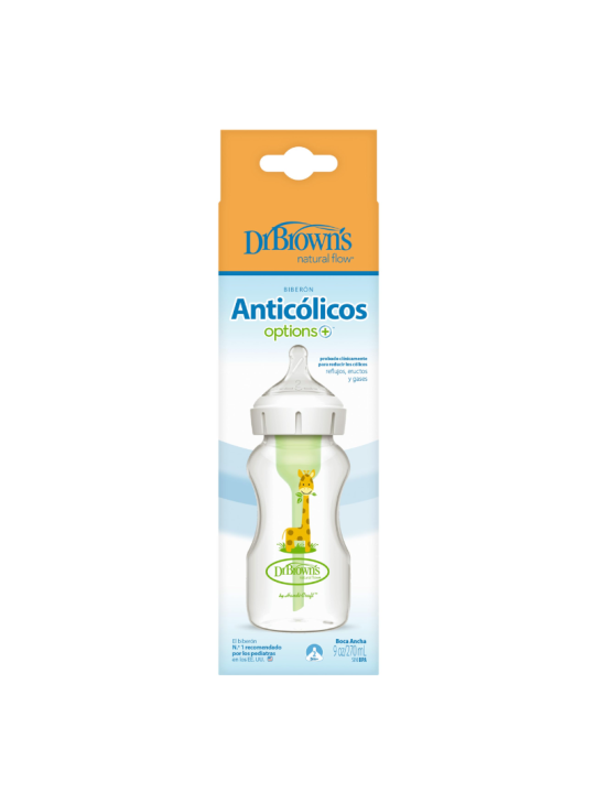 Dr. Browns biberón anticólico jirafa 270ml