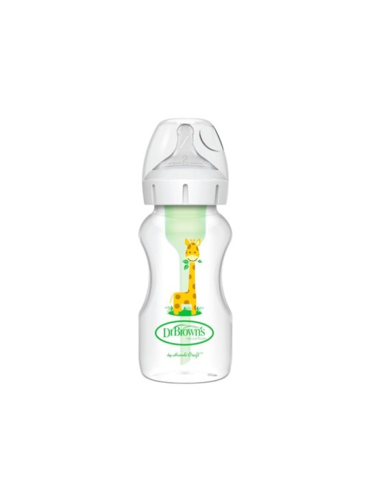 Dr. Browns biberón anticólico jirafa 270ml