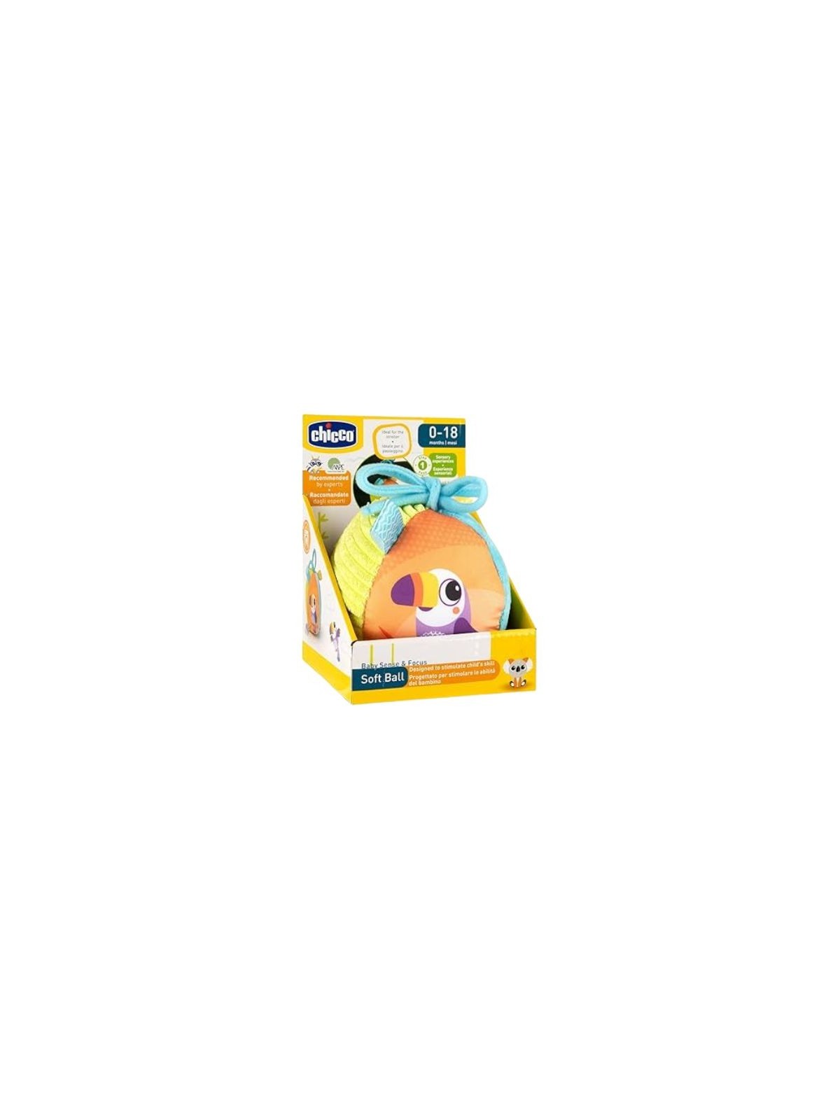 Chicco pelota textil suave 0-18 meses