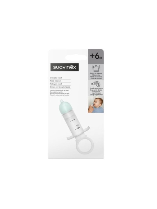 SUAVINEX JERINGUILLA LAVADO NASAL + 6 MESES 1 UNIDAD