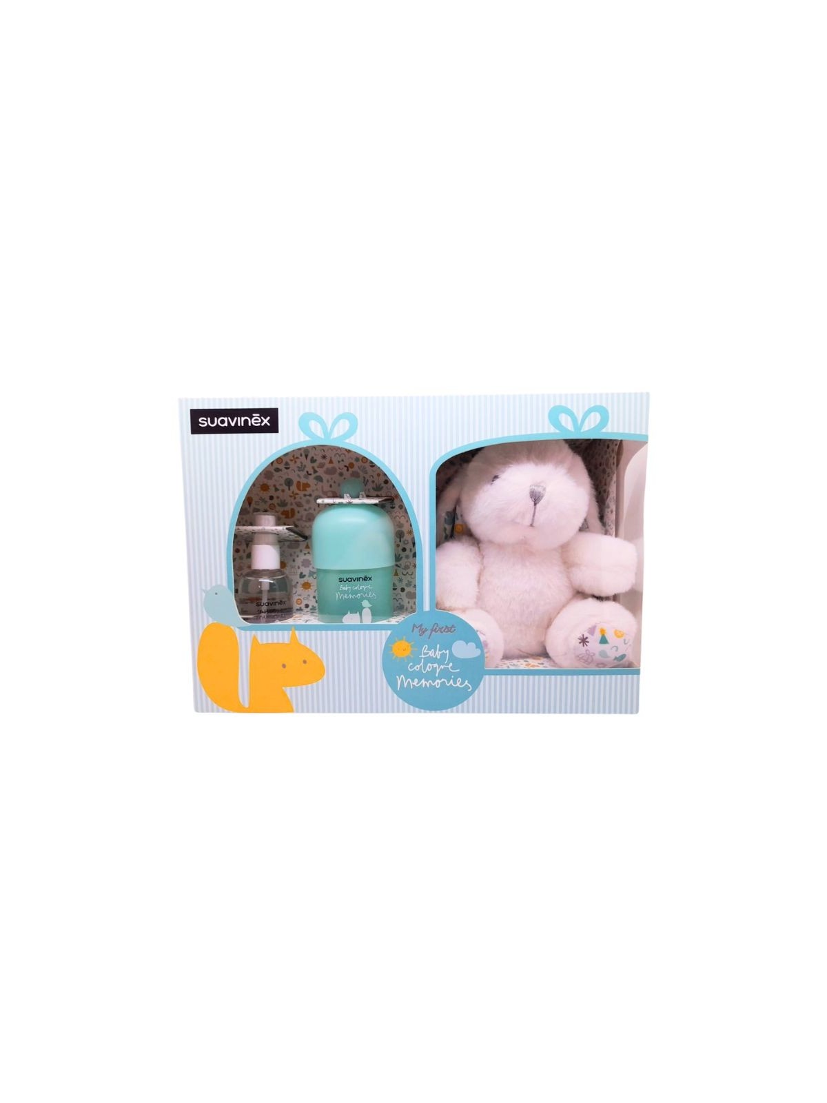 Suavinex baby cologne memories 1 botella 100ml  + 1 envase 50ml set