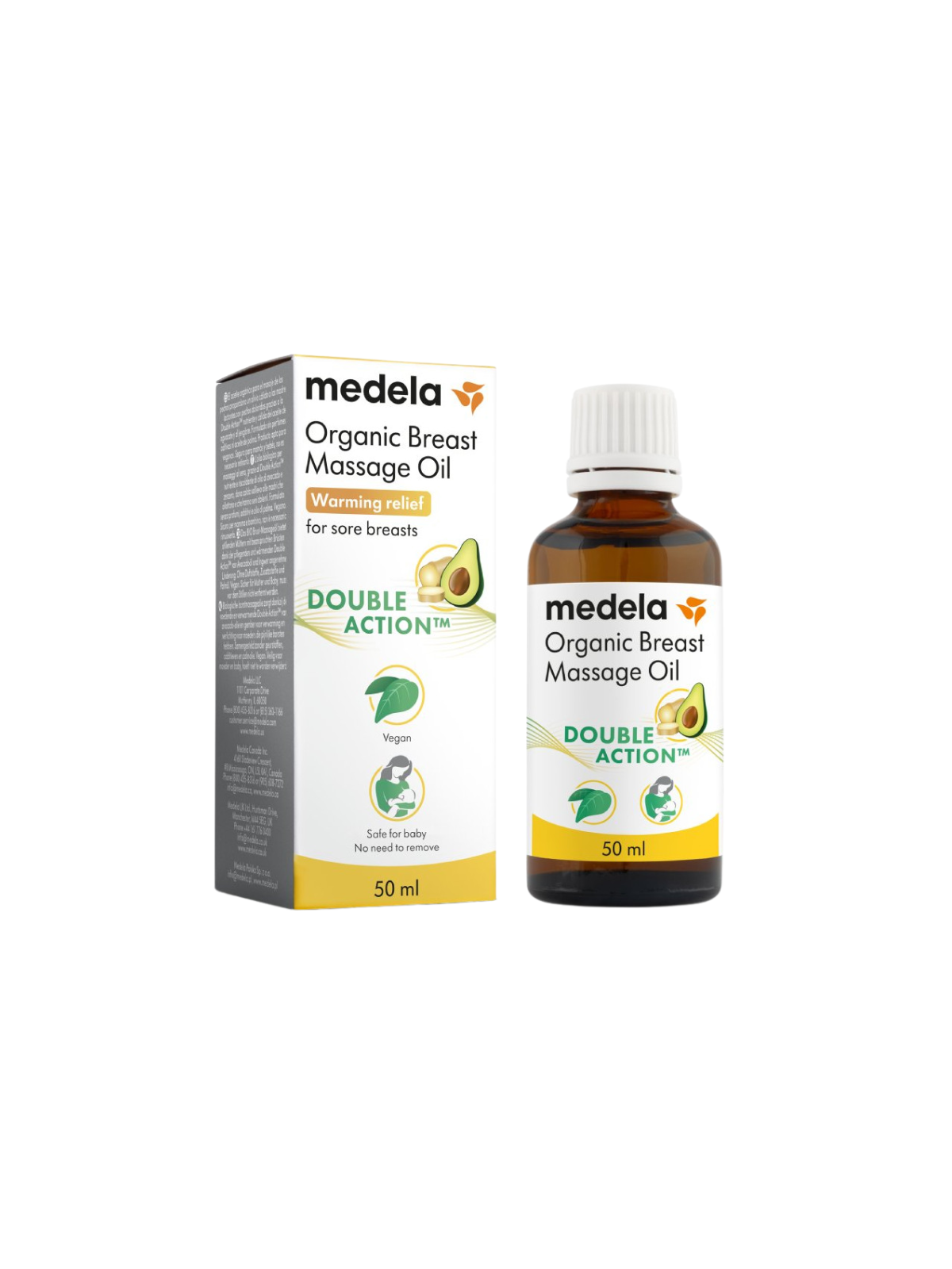 Medela Aceite de Masaje Bio para pecho 50 ml