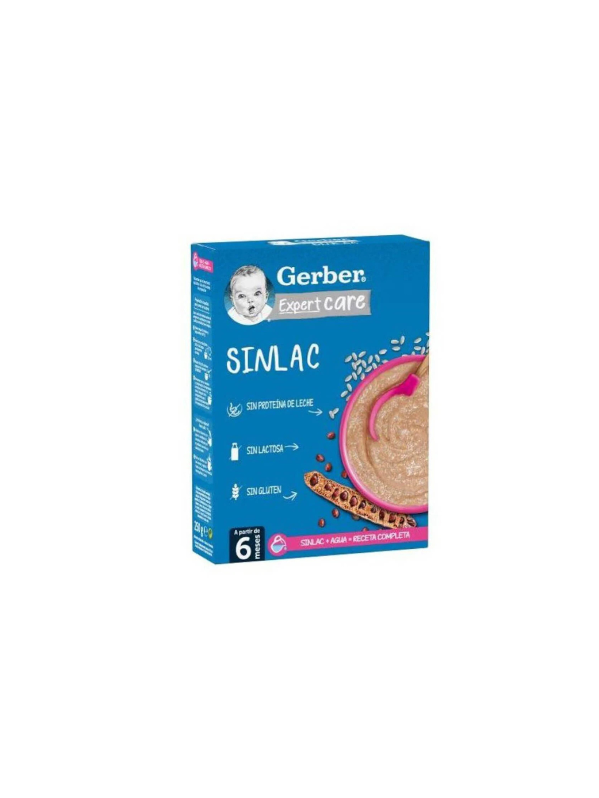 Gerber sinlac 1 estuche 250g