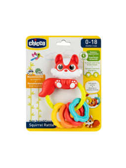 Chicco sonajero ardilla 0-18 meses
