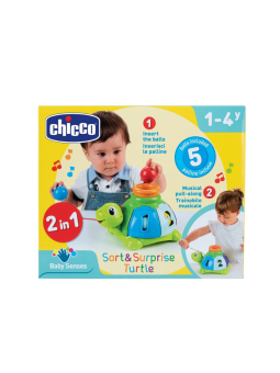 Chicco tortuga arrastra 1-4 años